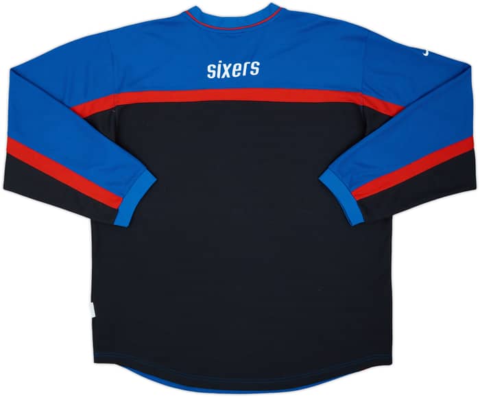 2000-02 Philadelphia 76ers Nike Warm Up Top - 8/10 - (XL)