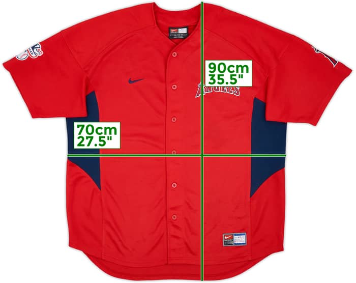 2005 LA Angels Nike Jersey - 9/10 - (XXL)