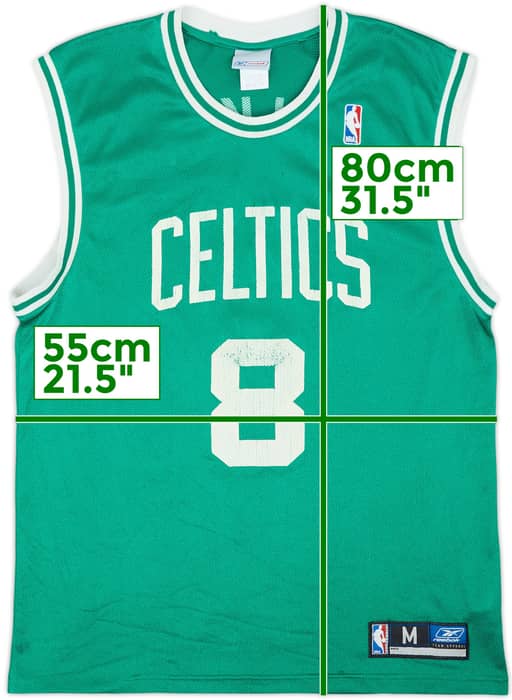 2002-03 Boston Celtics Walker #8 Reebok Away Jersey - 5/10 - (M)