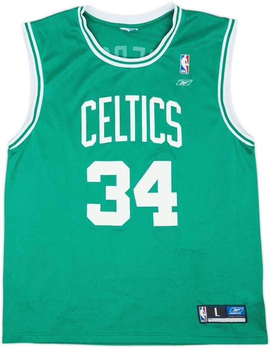 2002-06 Boston Celtics Pierce #34 Reebok Away Jersey - 6/10 - (L)