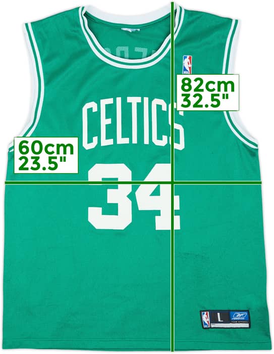 2002-06 Boston Celtics Pierce #34 Reebok Away Jersey - 6/10 - (L)