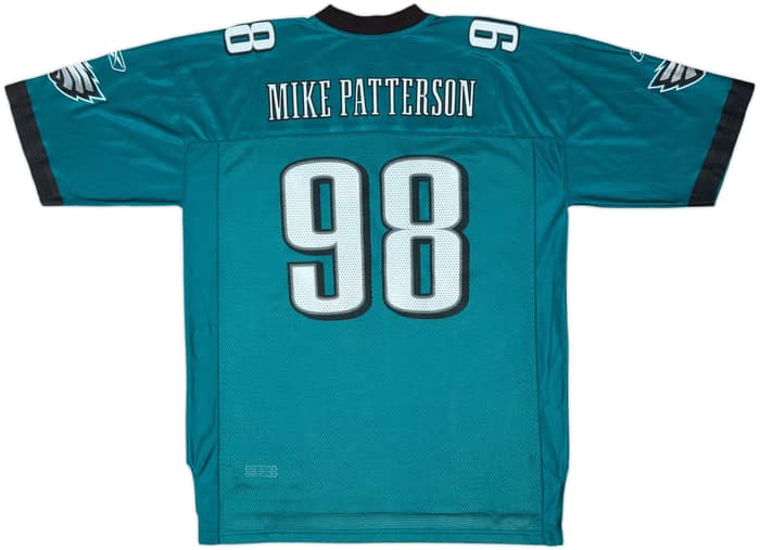 2005-06 Philadelphia Eagles Mike Patterson #98 Reebok On Field Home Jersey - 9/10 - (XL)
