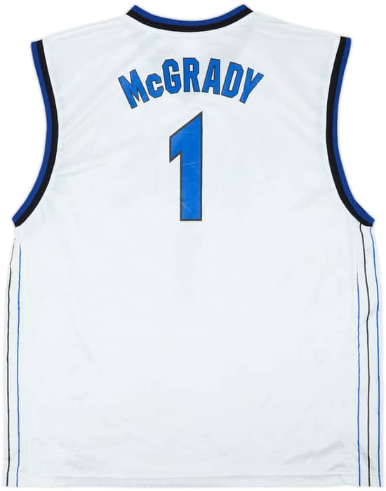 2002-03 Orlando Magic McGrady #1 Reebok Home Jersey - 7/10 - (XXL)