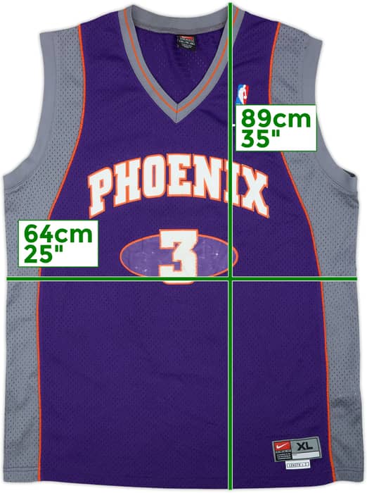 2001-04 Phoenix Suns Marbury #3 Nike Swingman Away Jersey - 8/10 - (XL)