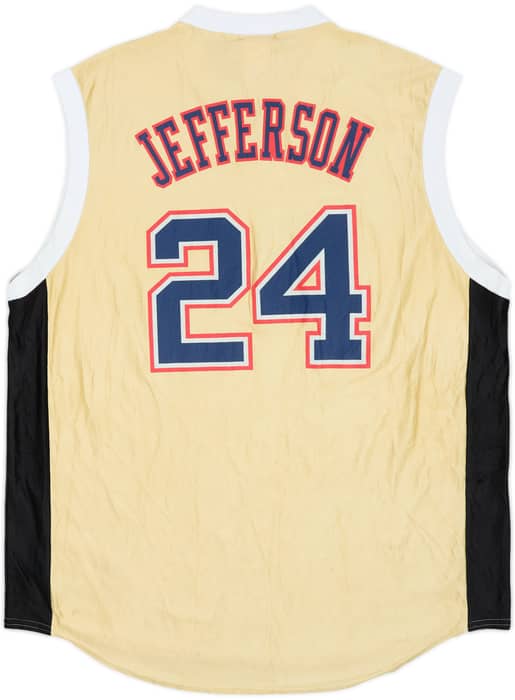 2003 New Jersey Nets Jefferson #24 NBA Finals Majestic Jersey - 7/10 - (XL)