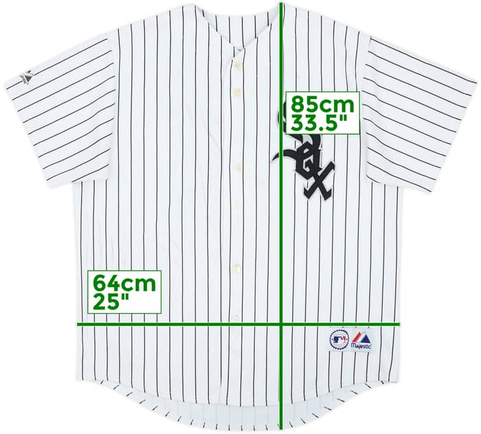 2003-08 Chicago White Sox Konerko #14 Majestic Home Jersey - 5/10 - (XL)