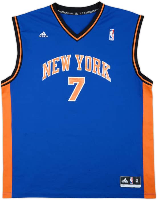 2011-12 New York Knicks Anthony #7 adidas Away Jersey - 5/10 - (XL)