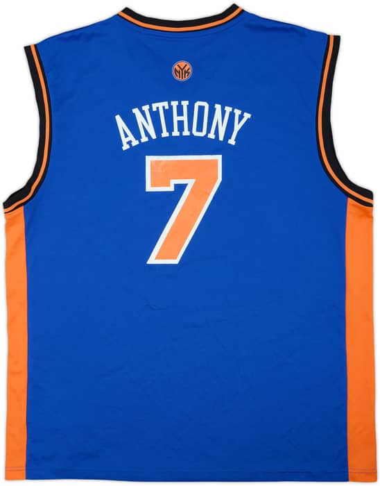 2011-12 New York Knicks Anthony #7 adidas Away Jersey - 5/10 - (XL)