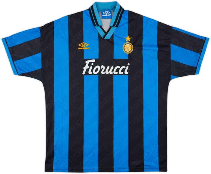 1994-95 Inter Milan Home Shirt - 8/10 - (XL)