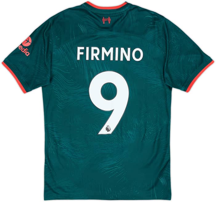 2022-23 Liverpool Third Shirt Firmino #9 - 8/10 - (S)