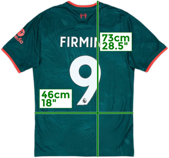 2022-23 Liverpool Third Shirt Firmino #9 - 8/10 - (S)