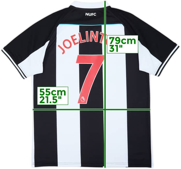 2021-22 Newcastle Home Shirt Joelinton #7 - 8/10 - (XL)