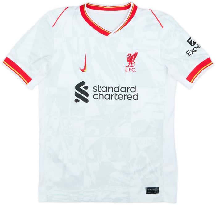 2024-25 Liverpool Third Shirt Virgil #4 - 9/10 - (13-14 Years)
