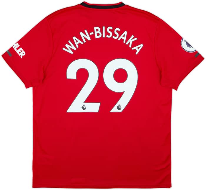 2019-20 Manchester United Home Shirt Wan-Bissaka #29 - 10/10 - (XL)