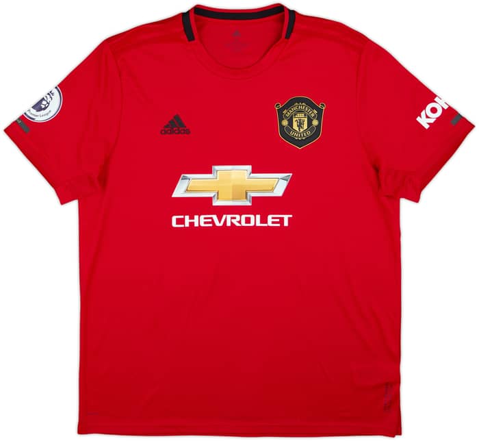 2019-20 Manchester United Home Shirt Wan-Bissaka #29 - 10/10 - (XL)