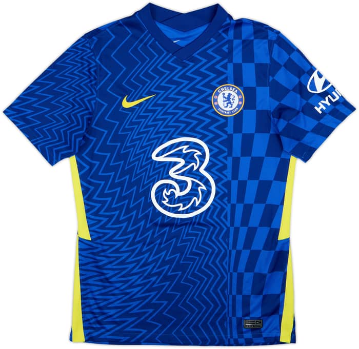 2021-22 Chelsea Home Shirt Mount #19 - 8/10 - (M)