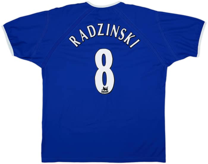 2003-04 Everton Home Shirt Radzinski #8 - 8/10 - (XL)
