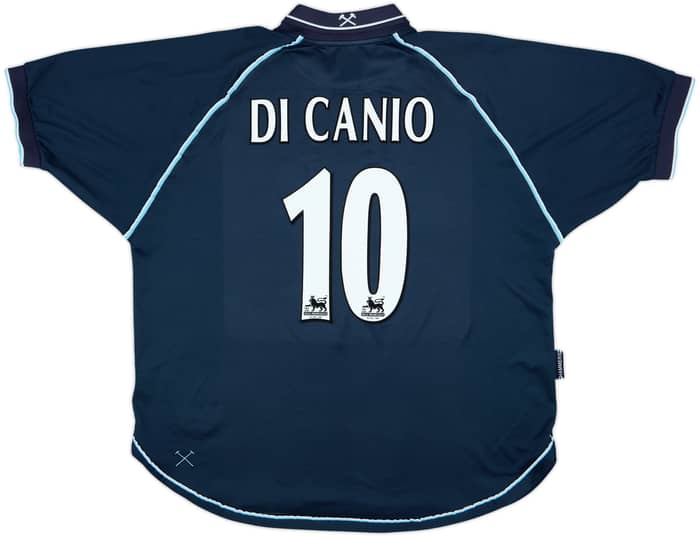 1999-01 West Ham Third Shirt Di Canio #10 - 6/10 - (XXL)