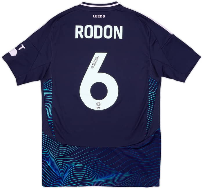 2024-25 Leeds Third Shirt Rodon #6 - 8/10 - (S)