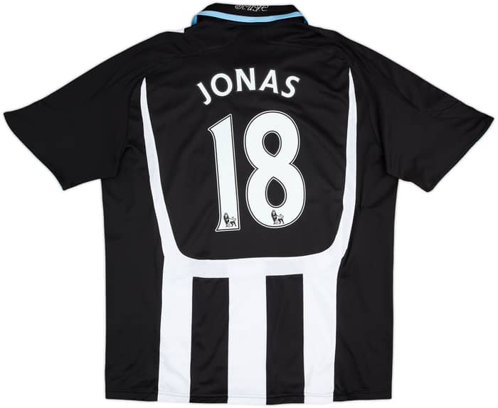 2007-09 Newcastle Camiseta Local Jonas #18 - 8/10 - (L)