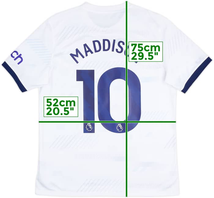 2023-24 Tottenham Home Shirt Maddison #10 - 6/10 - (L)