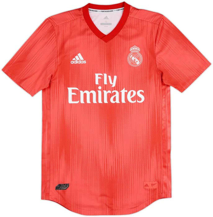 2018-19 Real Madrid Authentic Third Shirt Benzema #9 - 10/10 - (S)