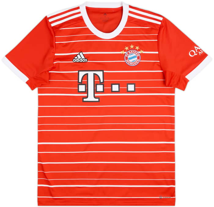 2022-23 Bayern Munich Home Shirt Lewandowski #9 - 8/10 - (M)