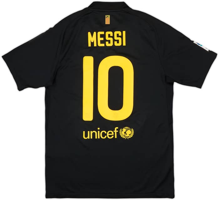 2011-12 Barcelona Away Shirt Messi #10 - 9/10 - (M)