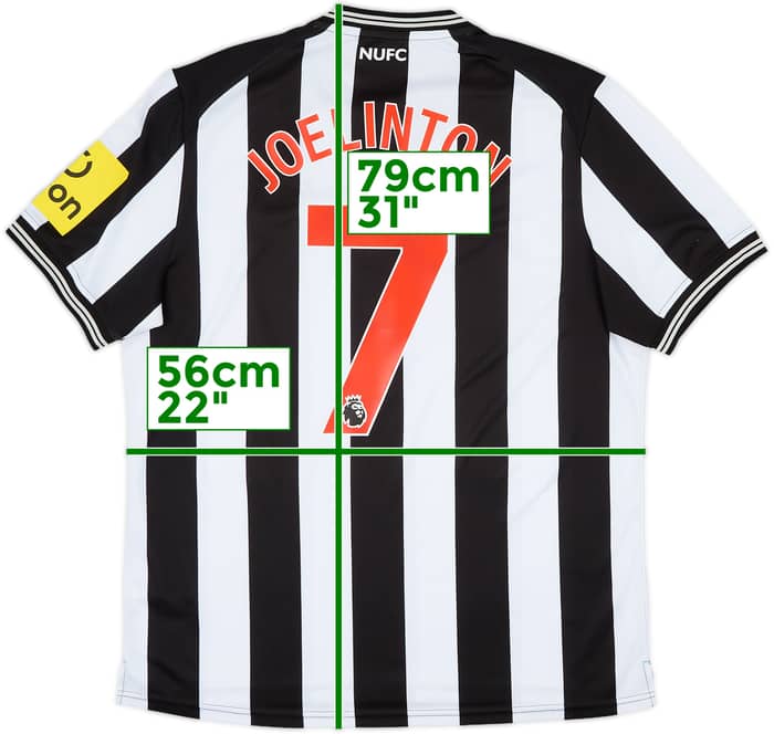 2023-24 Newcastle Home Shirt Joelinton #7 - 8/10 - (XL)