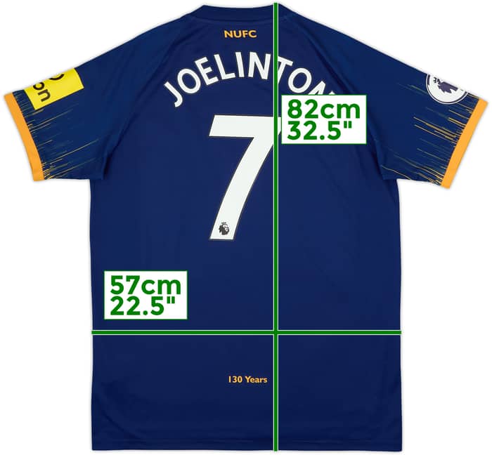 2022-23 Newcastle Away Shirt Joelinton #7 - 10/10 - (XL)