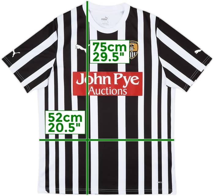 2023-24 Notts County Home Shirt - 10/10 - (L)