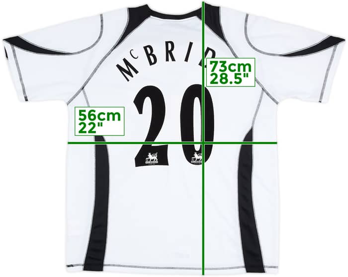 2006-07 Fulham Home Shirt McBride #20 - 7/10 - (L)