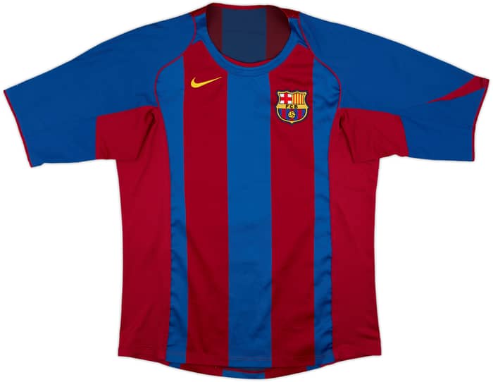 2004-05 Barcelona Home Shirt Messi #30 - 6/10 - (L)