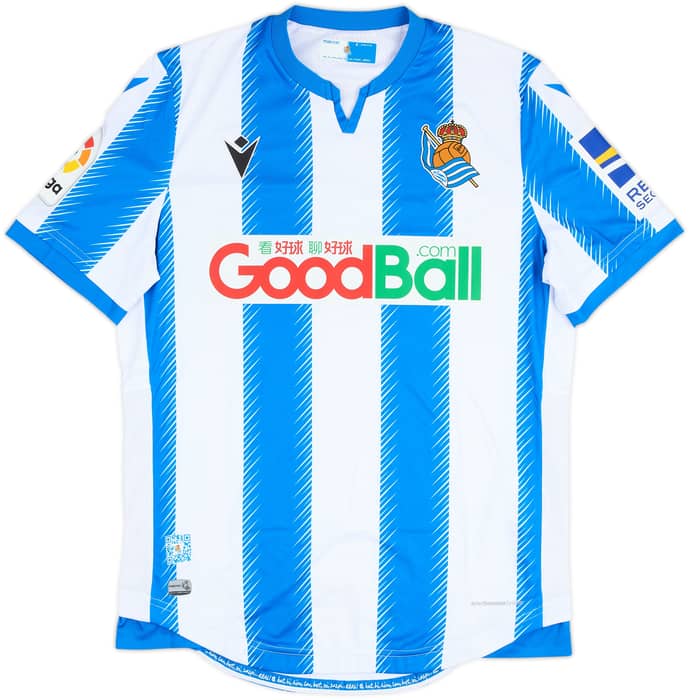2019-20 Real Sociedad Home Shirt - 10/10 - (S)