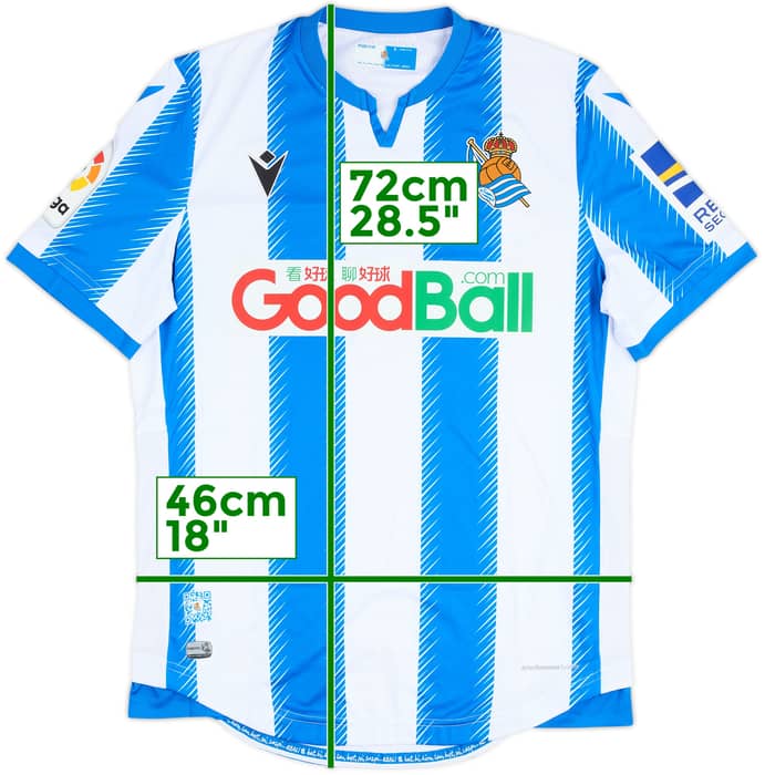2019-20 Real Sociedad Home Shirt - 10/10 - (S)