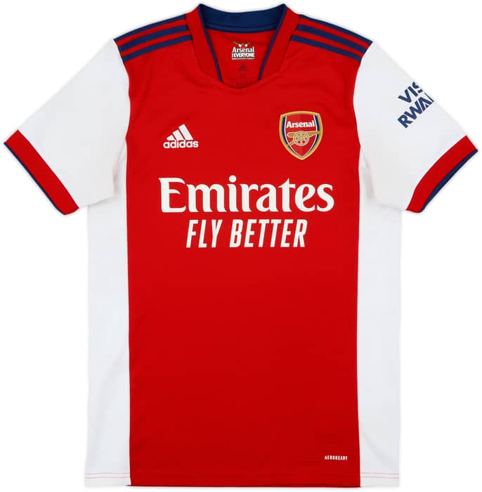 2021-22 Arsenal Home Shirt Saka #7 - 6/10 - (M)