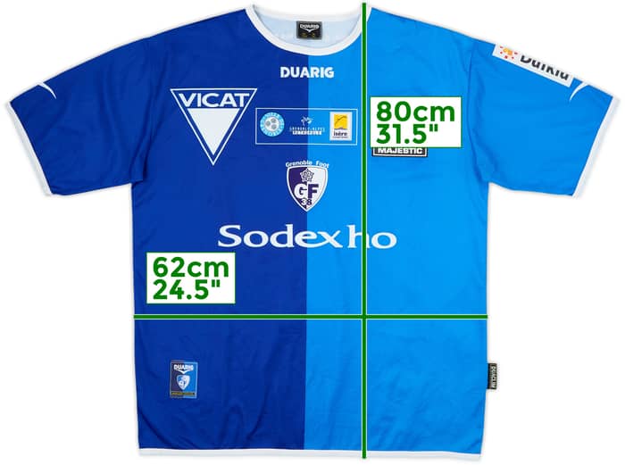 2004-05 Grenoble Foot Home Shirt - 6/10 - (XL)