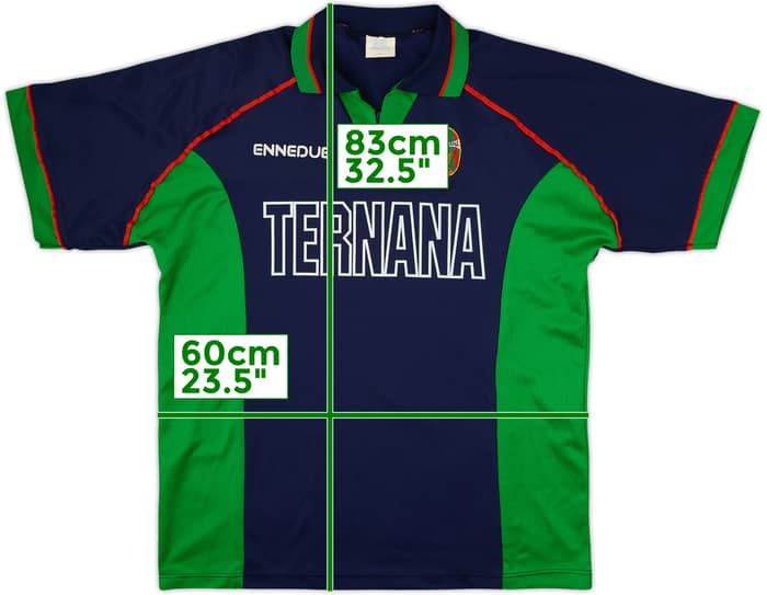 1999-00 Ternana Ennedue Training Shirt - 8/10 - (XL)