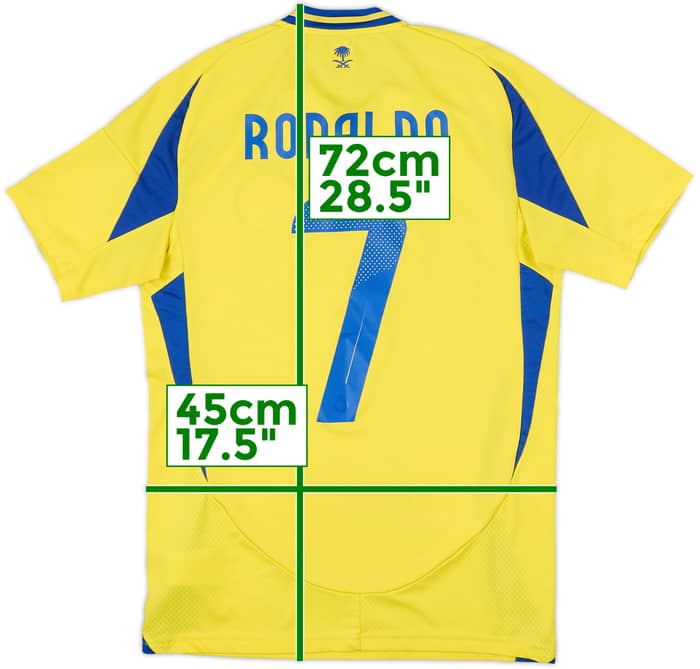 2024-25 Al-Nassr Home Shirt Ronaldo #7 - 6/10 - (S)