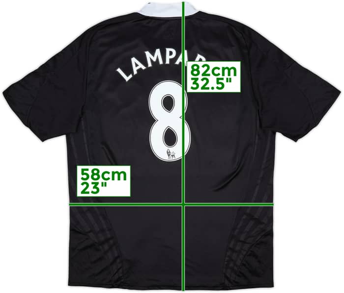 2008-09 Chelsea Away Shirt Lampard #8 - 7/10 - (XXL)