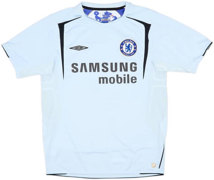 2005-06 Chelsea Away Shirt Essien #5 - 8/10 - (M)
