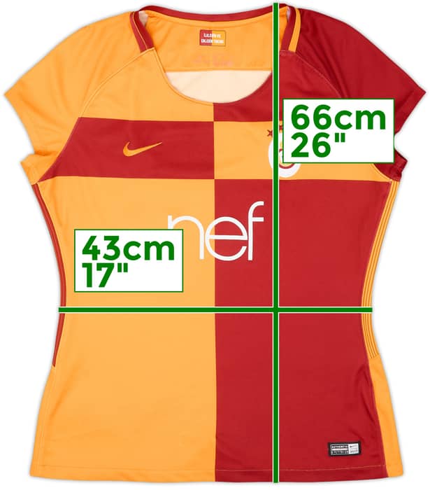 2017-18 Galatasaray Home Shirt - 8/10 - (Women's L)