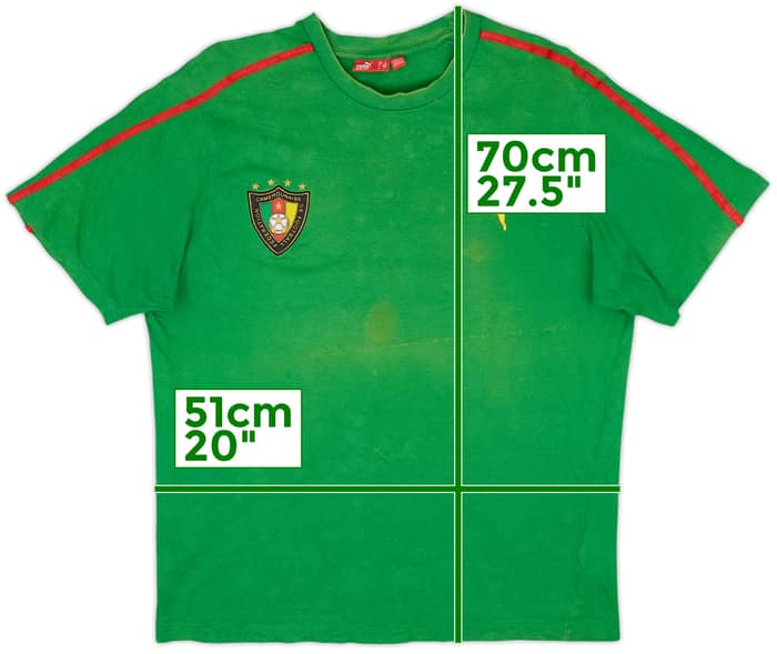 2006-08 Cameroon Puma Cotton Tee - 5/10 - (L)