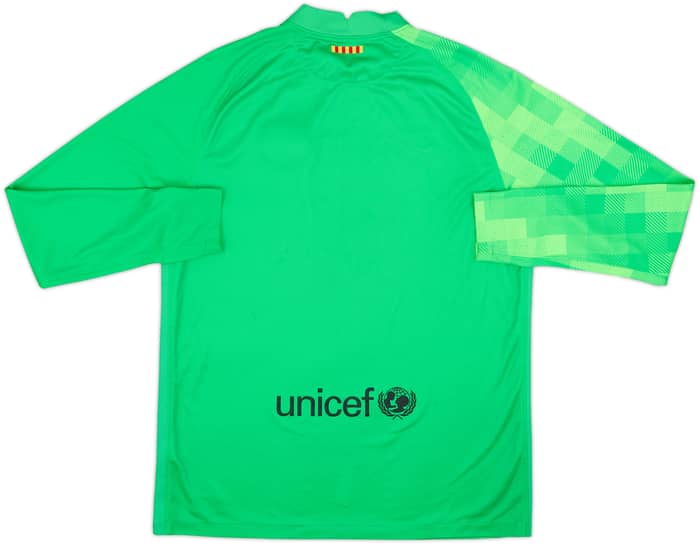 2021-22 Barcelona GK Shirt - 7/10 - (L)