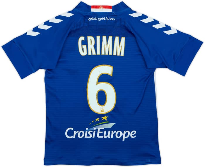2017-18 Strasbourg Home Shirt Grimm #6 - 6/10 - (S)