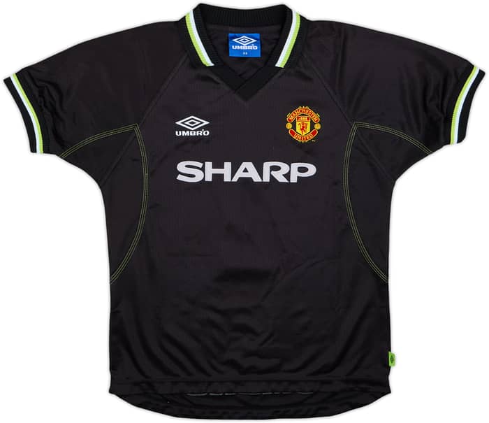 1998-99 Manchester United Third Shirt G Neville #2 - 5/10 - (12-13 Years)