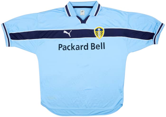1999-00 Leeds United Away Shirt Radebe #5 - 8/10 - (XL)