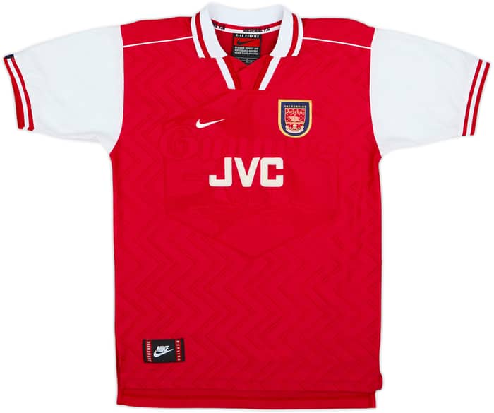 1996-98 Arsenal Home Shirt Vieira #4 - 8/10 - (14-16 Years)