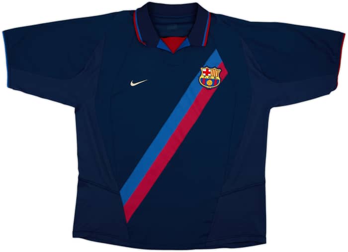 2002-03 Barcelona Away Shirt Riquelme #10 - 8/10 - (XXL)