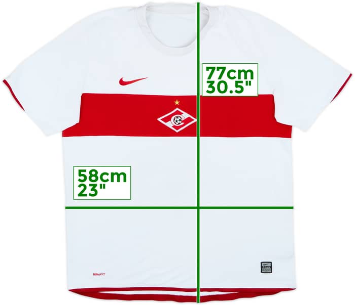 2009-10 Spartak Moscow Away Shirt - 6/10 - (XL)